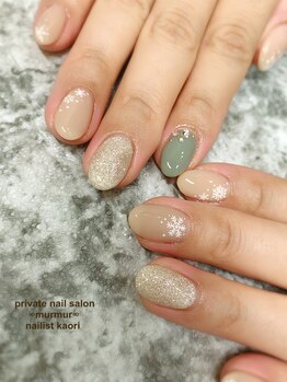 プライベート ネイルサロン マーマ(murmur)/冬ネイル