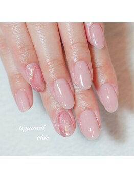 たゆ ネイル(たゆnail)/ニュアンスナチュラルネイル