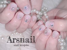 アルスネイル(Ars nail)/白グラデーション