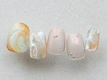 ルフトエーデ(LUFT Ode)/【Art 10】水色×オレンジ