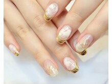 ネイルクイックオアシス ペリエ千葉店/ハンドジェルコース＋アート