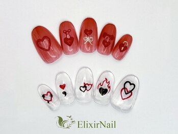 エリクサーネイル 神田(Elixir Nail)/やり放題/ クーポン使用