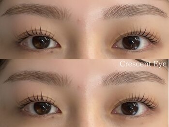 クレセントアイ 吉祥寺(Crescent Eye)の写真/【細かいカール調整でなりたいを叶える♪】次世代まつげパーマ/パリジェンヌ/メーテル/束感等◎まつ毛専門