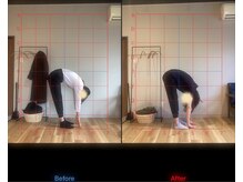 デップ 長野松本店Noah(DEP)/2ヶ月の姿勢変化