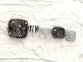 ネイルメゾン 池袋店(NAIL MAISON)/クモの巣ネイル￥9000
