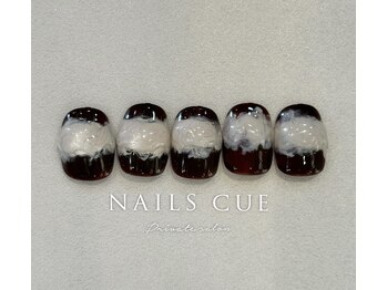 ネイルズキュー(NAILS CUE)/シンプルニュアンスデザイン