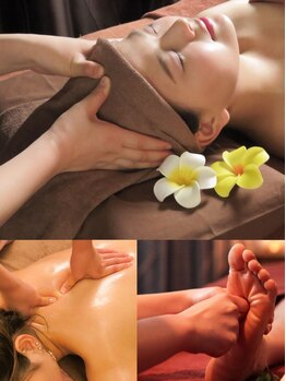 ホシノシマ 新橋駅前(星洲)の写真/【極上組合せ★肩こり解消】ヘッドスパ＆上半身リンパ45分+足裏30分7500円