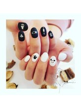 ジャスミン(jasmine)/手書きアートネイル