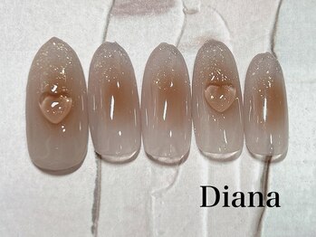 ディアナ ひたちなか高場店(DIANA)/定額ネイル 7700円 A-150