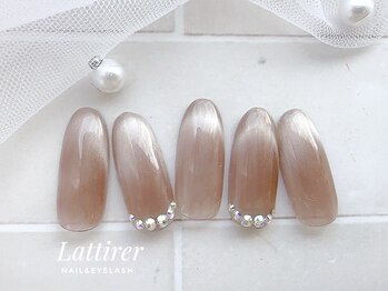 ラティレ 銀座(Lattirer)/クリアマグネットネイル