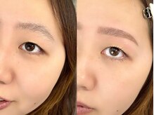 チルアンドアイ 千葉駅前店(Chill&Eye)/美眉スタイリング/BeforeAfter