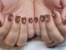 プロモート 岡山城下店(Promote)/ブラウンマグネットデザイン