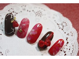 バレンタイン ハート リボン