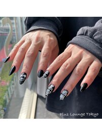 スカルプ×ペイントアート