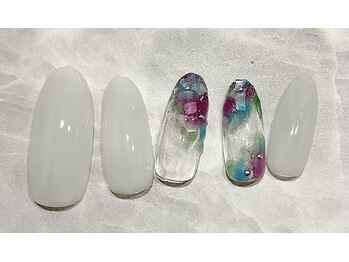 ネイルサロン M/6210円定額ネイル