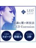 【LEDエクステ】ダブルフラット80束（160本）