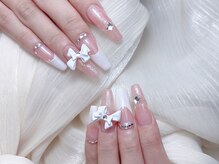 Mネイル/フレンチネイル｜ピンクベージュ