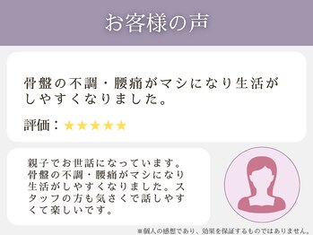 亀岡わだち整骨院/お客様の声6