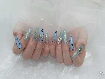 リンネイル 新大久保店(Rin Nail)/#待ち込みデザインOK　#付け放題