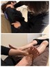 【全身ケア】姿勢の崩れと足の疲れが気になる方(骨格矯正60分+足つぼ30分)