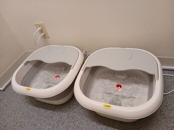 癒しんぼ 大森駅前/バブル付き足湯♪