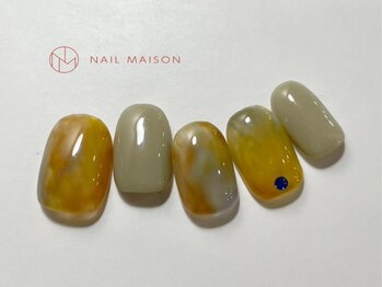 ネイルメゾン 梅田(NAIL MAISON)/春カラーもやもやポップ