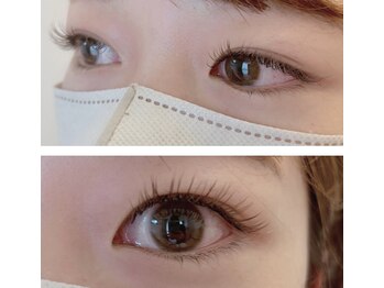 アム アイラッシュ(amu eye lash)/カラーフラットラッシュ