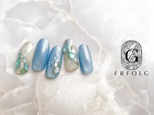 エアフォルク 銀座(ERFOLG)/シェル×マグネットネイル♪
