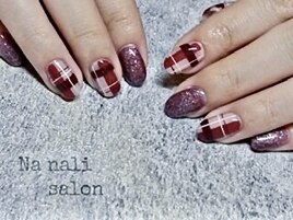 チェックネイル