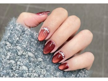 ネイルアンドアイラッシュスタジオ シュシュ(chouchou)/フラッシュ×マグ 最旬