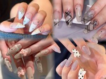 エマネイル プラスキハクヤ 肥後橋店(EmaNail+KIHAKUYA)の雰囲気(デザイン持込大歓迎◎画像持込ももちろん可能です☆#パラジェル)