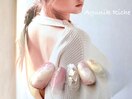 【大理石ネイル】