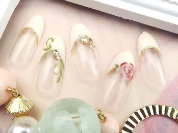 ネイルズガッシュ 大森駅前店(NAILs GUSH)/*大人ローズ*