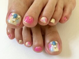 タイダイ×ターコイズ