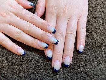 エスネイル(Snail)/シンプルフレンチ