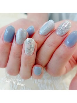 リッシュ ドゥ(RICHE deux)/推しネイル ロイヤルローズ