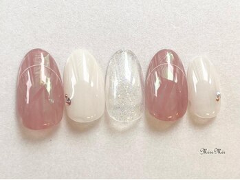 パラジェル認定サロン メールメール 池袋店(MereMer)/オーロラフィルムネイル