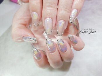 シュガーネイル(sugar nail)/オーロラネイル