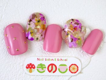 ネイルサロン きのこ/選べるデザインLコース