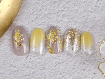 ショコ アンド ラム(Syoko&Lum)/☆ミモザネイル☆