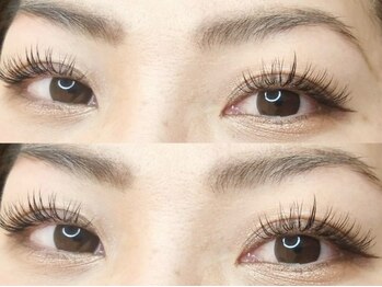 まつげ時々まゆ毛 / ℃/[フラットラッシュ/LEDマツエク]