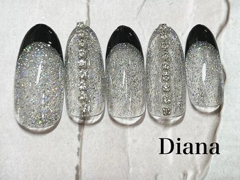 ディアナ ひたちなか高場店(DIANA)/定額ネイル 7700円 A‐099