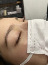 抗菌エクステ専門店 まりえたす(marietas)/施術風景 まつげパーマ/マツエク