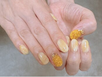 サロン イリネコ(Salon Irineco)の写真/付替えオフ無料☆シンプル×自爪ケアのネイルサロン♪下北沢徒歩4分で22時まで営業してるから通いやすい！