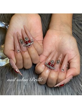 エスフィーネイルサロン ブリーユ(Esfy nailsalon Brille)/ベージュちゅるんネイル