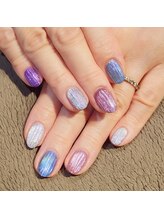 サヴァ アイラッシュアンドネイル(sava)/【レインボーバカラネイル】