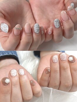 シンデレラジェル(シンデレラGEL)の写真/ショートでも可愛い♪短めの爪にも映えるデザイン多数◎季節に合わせた新作デザインが人気☆