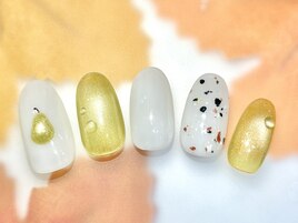 洋梨ネイル