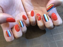 カラフルストライプ