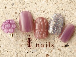 ジューシーグレープネイル9480円